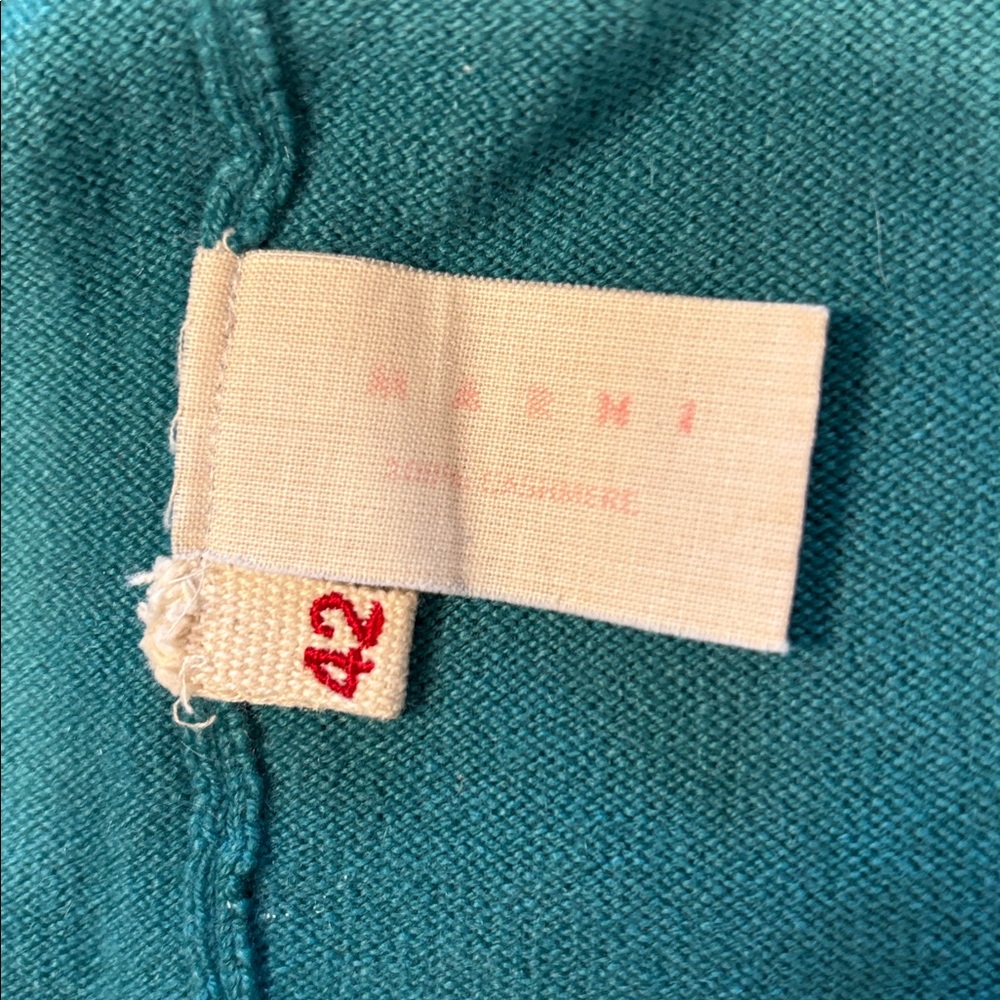 Marni 100% Cashmere Open Front Cardigan - Picture 12 of 16